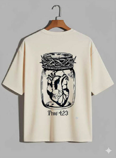 Camiseta Oversized – “PROV 4:23” (4 Cores Disponíveis)