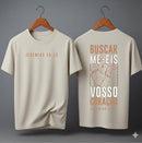 Camiseta Oversized – “Buscar Me-Eis Com Todo Vosso Coração” (4 Cores Disponíveis)