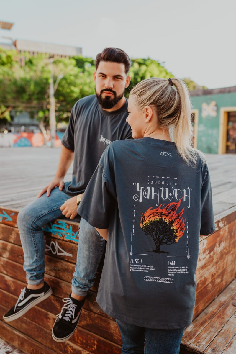 Combo Oversized - YAWEH/Jesus se entregou por você