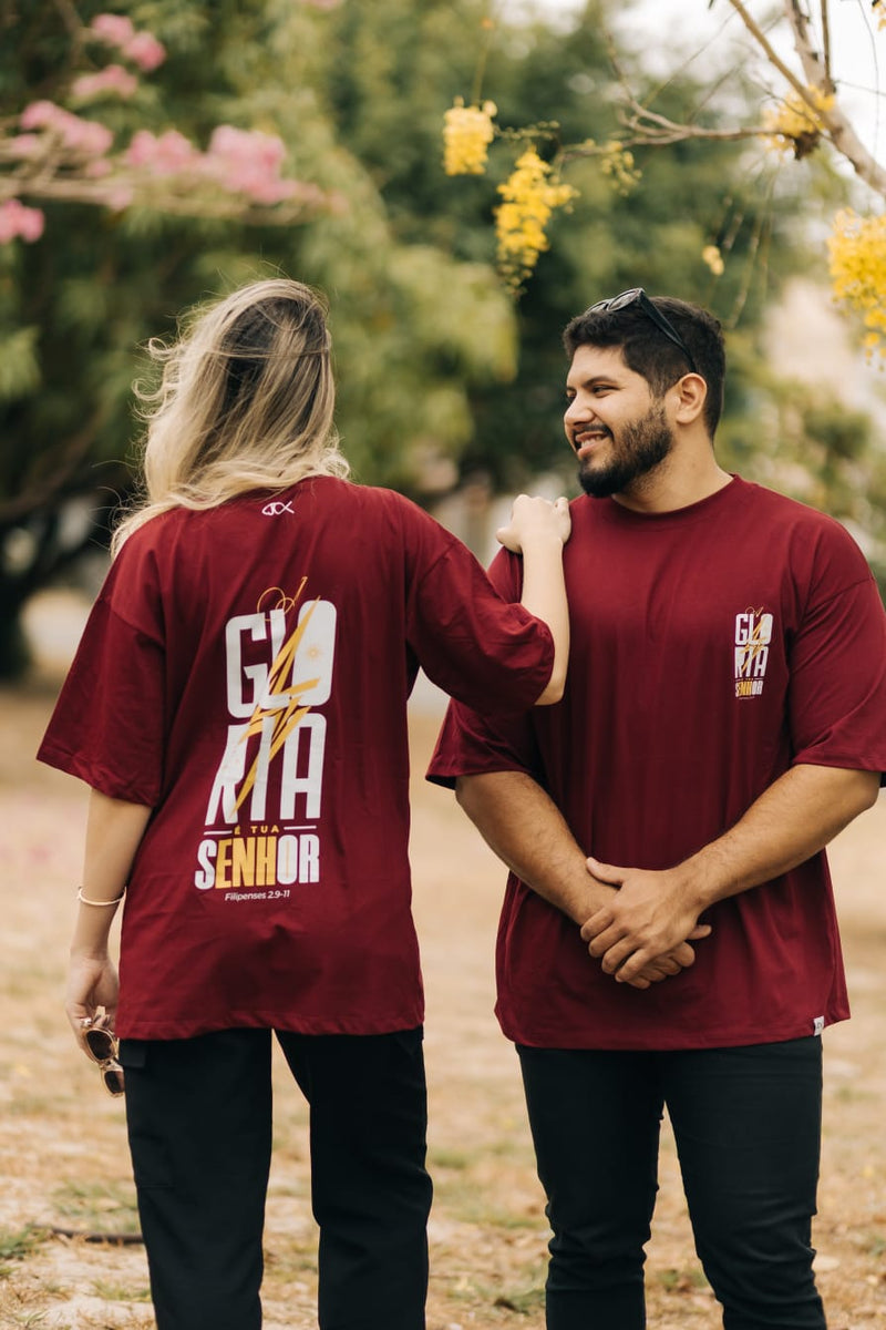 Combo Oversized - Gloria Senhor/Protegido pelo quarto homem