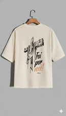 Camiseta Oversized – “Foi Por Você” (4 Cores Disponíveis)