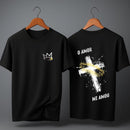 Camiseta Oversized – “O Amor Me Amou” (4 Cores Disponíveis)