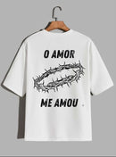 Camiseta Oversized – “Coroa De Espinhos” (4 Cores Disponíveis)