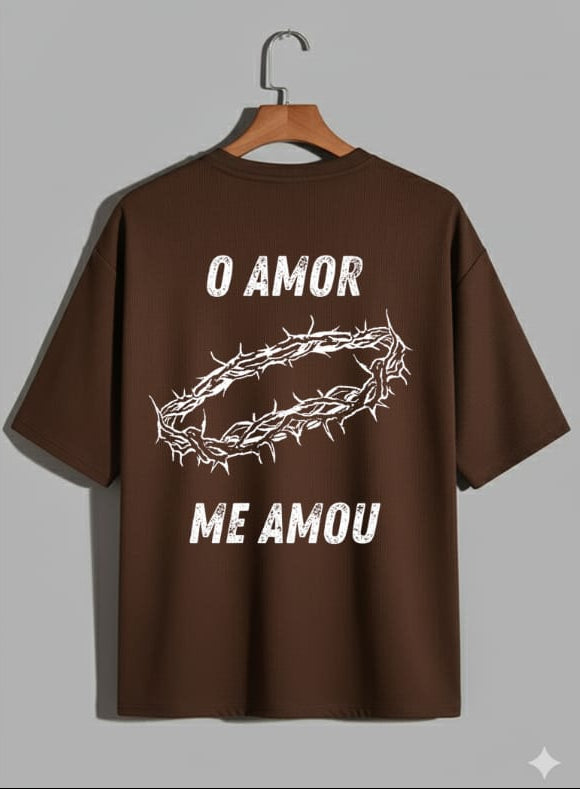 Camiseta Oversized – “Coroa De Espinhos” (4 Cores Disponíveis)