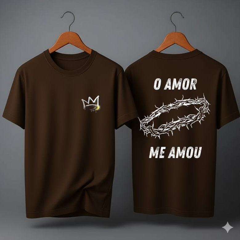 Camiseta Oversized – “Coroa De Espinhos” (4 Cores Disponíveis)