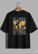 Camiseta Oversized – “Ide por todo mundo e pregai o evangelho” (4 Cores Disponíveis)