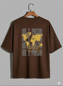 Camiseta Oversized – “Ide por todo mundo e pregai o evangelho” (4 Cores Disponíveis)