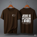 Camiseta Oversized – “Jesus se entregou por você” (4 Cores Disponíveis)