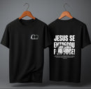 Camiseta Oversized – “Jesus se entregou por você” (4 Cores Disponíveis)