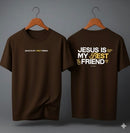 Camiseta Oversized – “Jesus Is My Best Friend” (4 Cores Disponíveis)